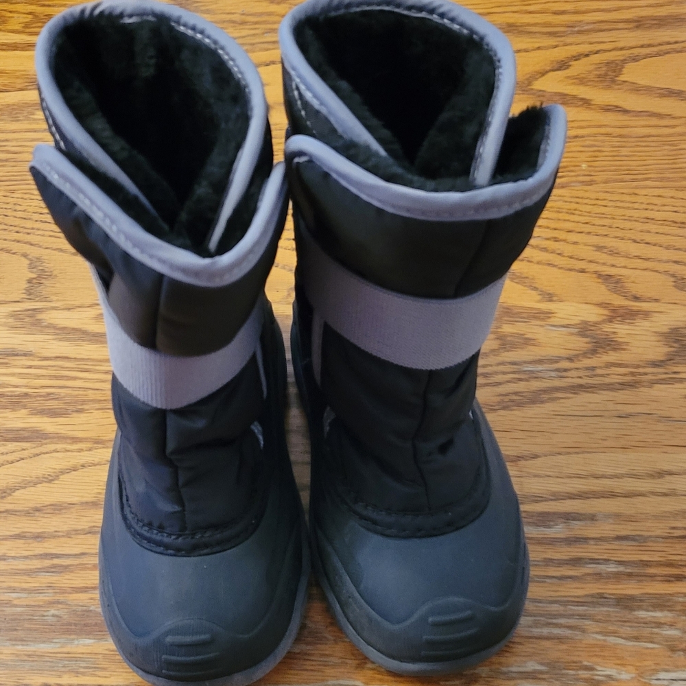 Kamik Kids Black and Gray Boots